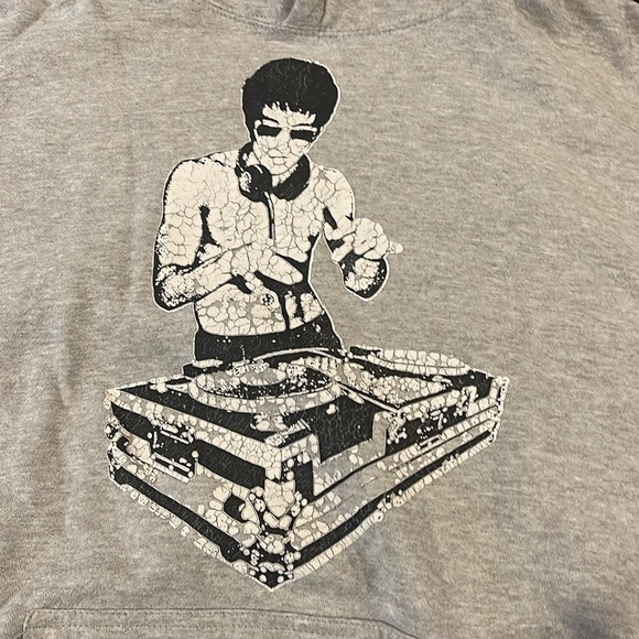 DJ cool gray hoodie - Picture 2 of 10
